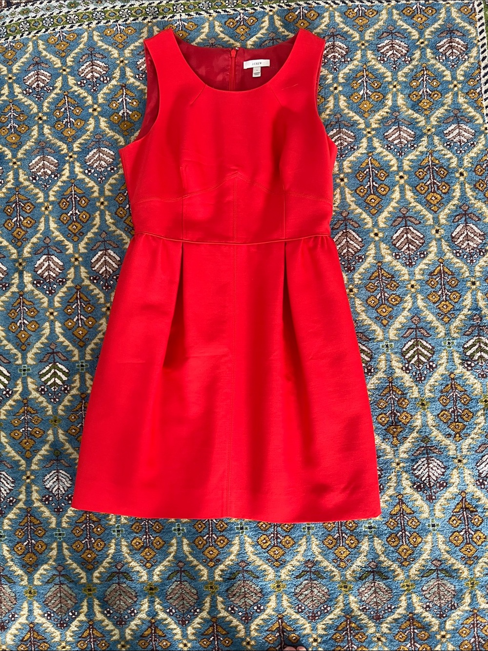 J. Crew Wool blend shift dress Sleeveless Fit-and-Flare Dress